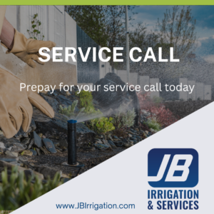 prepay for your sprinkler system repair service call.