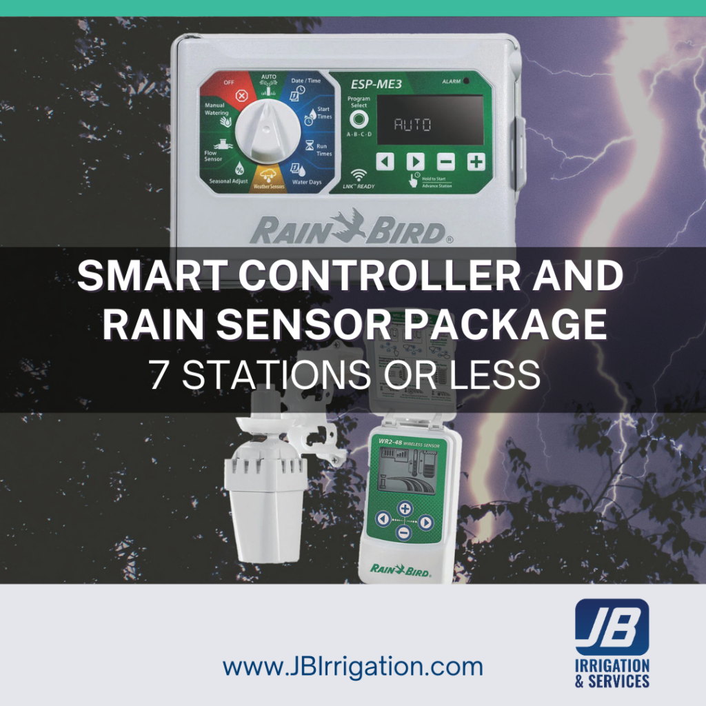 rainbird smart controller and sensors Houston